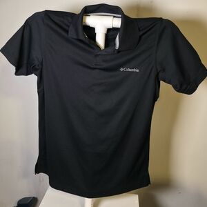 Columbia Black Polo Shirt